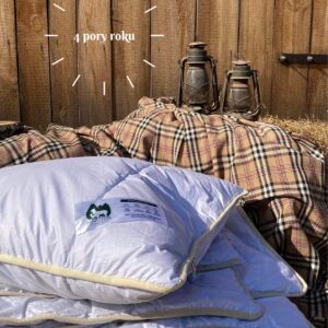 Kołdra 4 pory roku w 100% z wełny alpaki